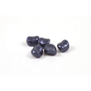 Swarovski perle ondulée (5826) 9x8mm dark purple 